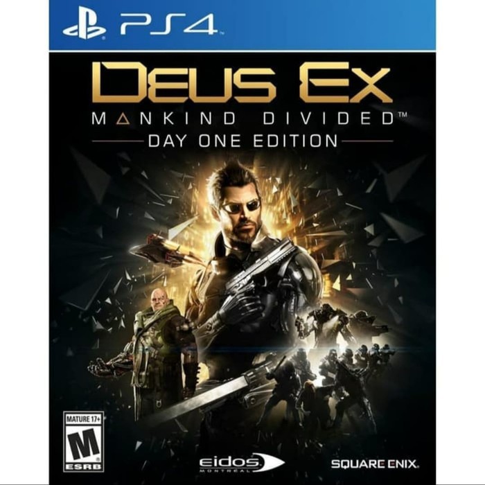 Đĩa Cd Những Bài Hát Tiếng Anh Của Nhóm Nhạc Ps4 Deus Ex: Mankind Divided Day One Edt