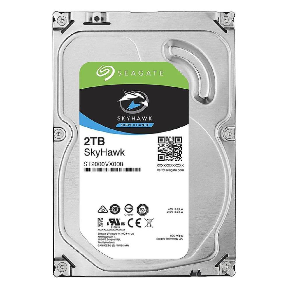 HDD Seagate Skyhawk 2TB Chính Hãng