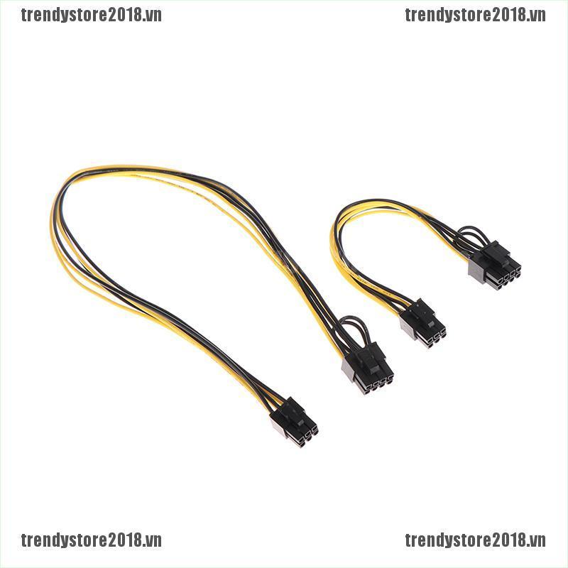 Dây Cáp Nguồn Pci Express 6pin Sang 6 + 2pin Gpu 6 Pin 8pin | BigBuy360 - bigbuy360.vn