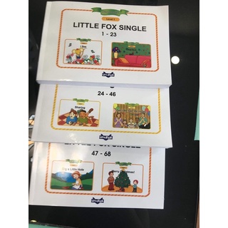Kèm file mp3 + mp4 combo littlefox single stories LV1