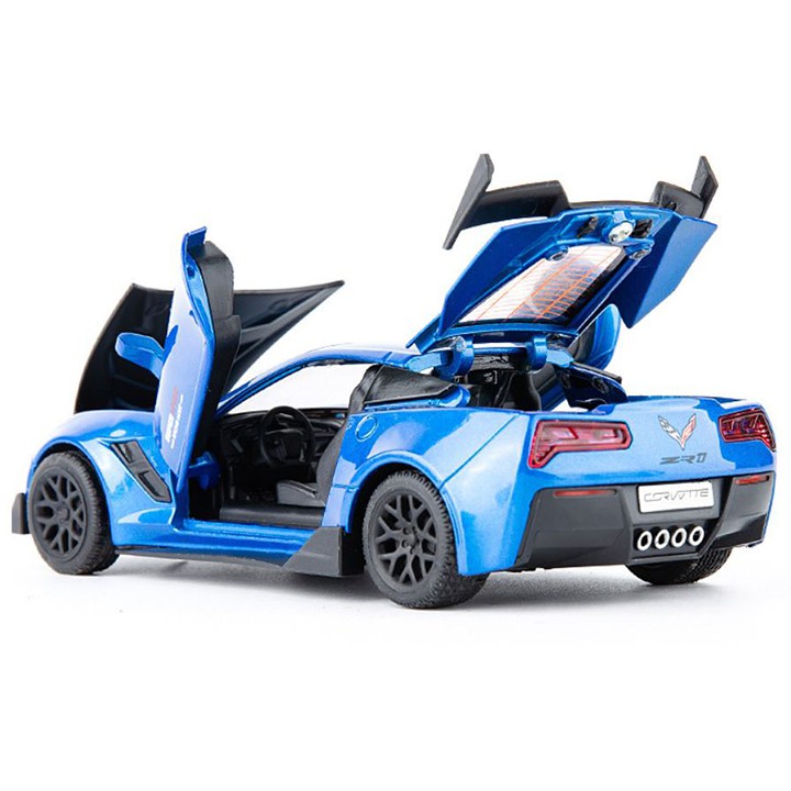 Xe mô hình kim loại Chevrolet Corvette racing sports tỷ lệ 1:32
