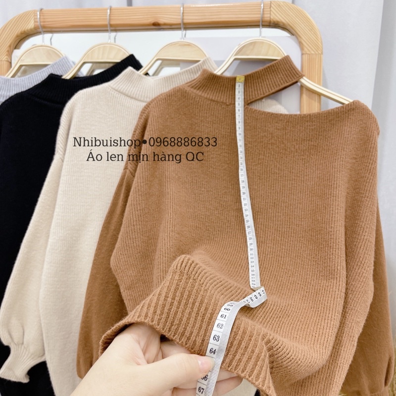 ÁO LEN KHOÉT VAI SEXY