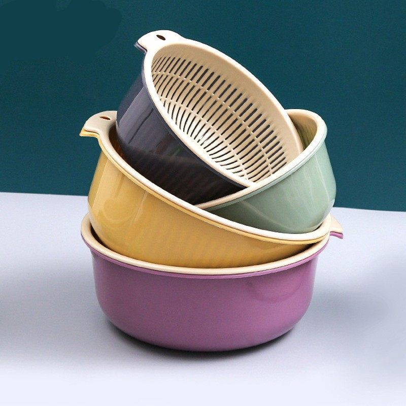 Rổ Rửa Trái Cây 4 Tầng Tiện Lợi