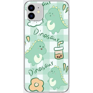 Ốp lưng IPhone 11, 11 Pro, 11 Pro Max in hình Khủng long cute