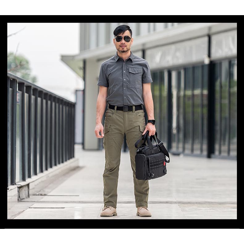 Túi đeo chéo đa năng Seven Sector phong cách quân đội