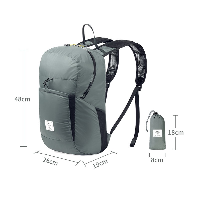 Balo dã ngoại du lịch gấp gọn NatureHike NH17A017-B 22L