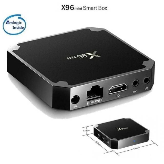 Mới Tv Box Android 7.1 Nougat Android X96 Mini Ram 2gb Rom 16gb Full Kodi Và Phụ Kiện