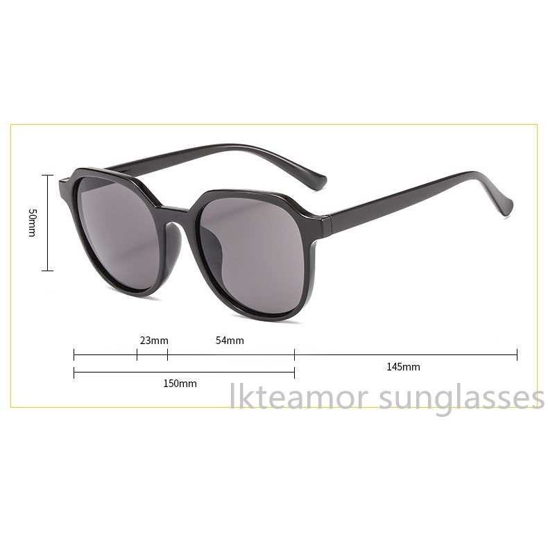 Kính mát gọng tròn nhỏ chống tia UV400 phong cách retro thời trang