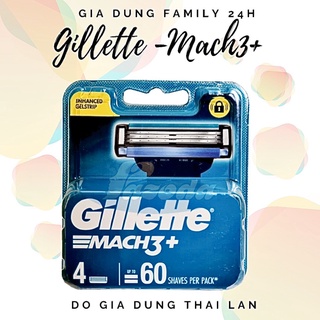 Hộp lưỡi dao cạo râu Gillette Mach3/ Sensitive/ Turbo 3D
