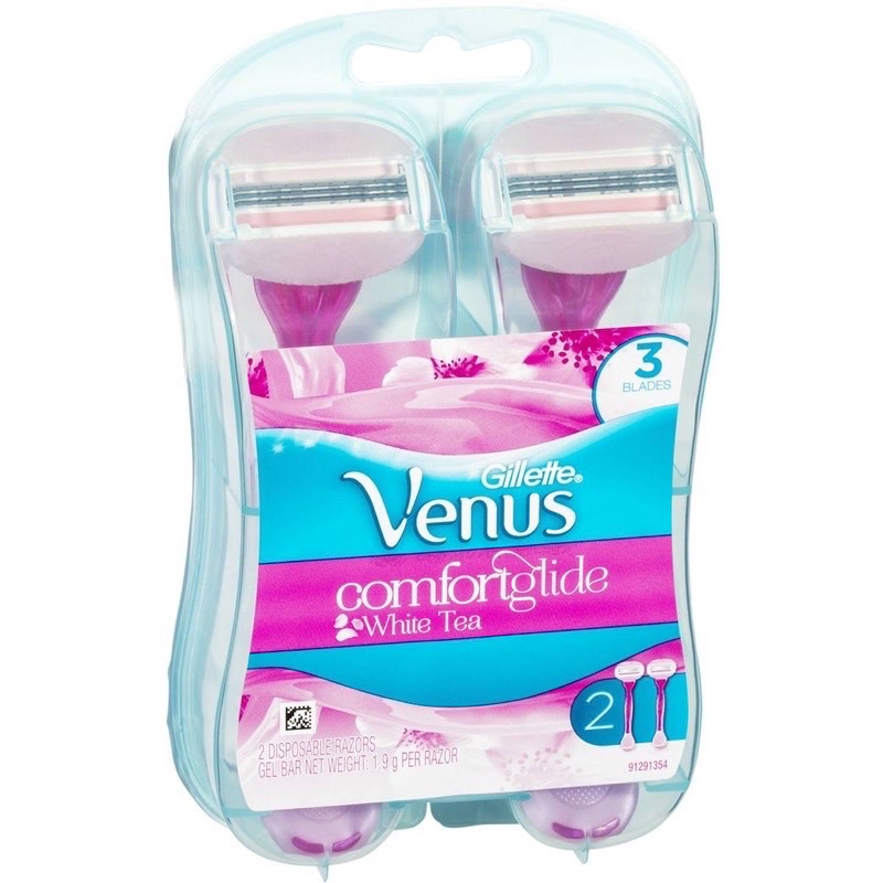 DAO CẠO CHO NỮ CÓ ĐẦU BƠ VENUS - Gillette white Tea Venus Spa