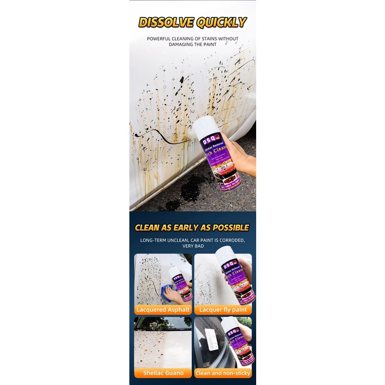 Chai Xịt Tẩy Keo, Sơn, Băng Dính - Vệ Sinh Nhựa Đường - Tẩy keo dán tường, dán sàn nhà Sticker Remover