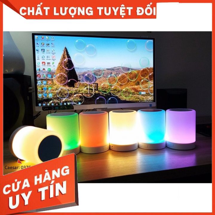 Loa Bluetooth s66 Tích Hợp Đèn LED Cực Đẹp – Loa Bluetooth Đổi Màu Kiêm Đèn Ngủ, Âm Thanh Vòm, Bass Siêu Trầm.