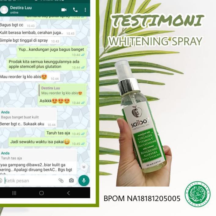 Nâng cấp! Xịt làm trắng da Saibo7 60ml | BigBuy360 - bigbuy360.vn