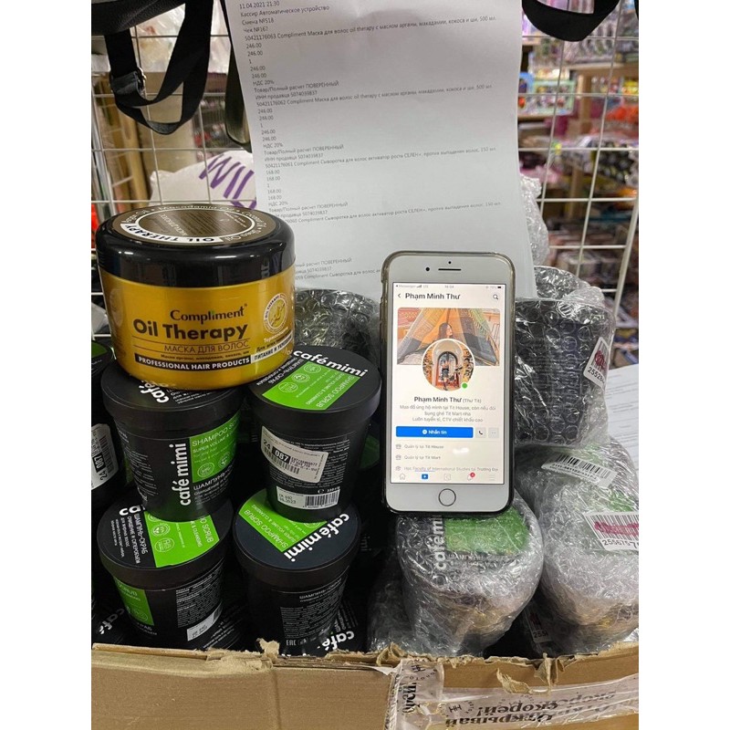 Tẩy da chết da đầu cafe mimi 330g shampoo scrub volume cafe mimi | BigBuy360 - bigbuy360.vn