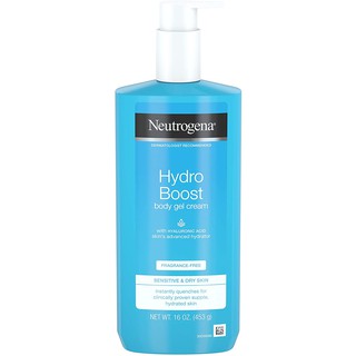Kem gel không mùi dưỡng ẩm da Neutrogena Hydro Boost Fragrance-free Hydrating Body Gel Cream 453g (Mỹ)