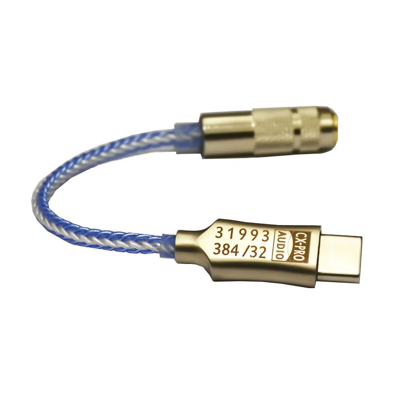 Tai nghe nhét tai Conexant Cx31993 cổng USB Type C 3.5mm Snr128Db Pcm 32b / 384khz chuyên dụng cho Android Windows10