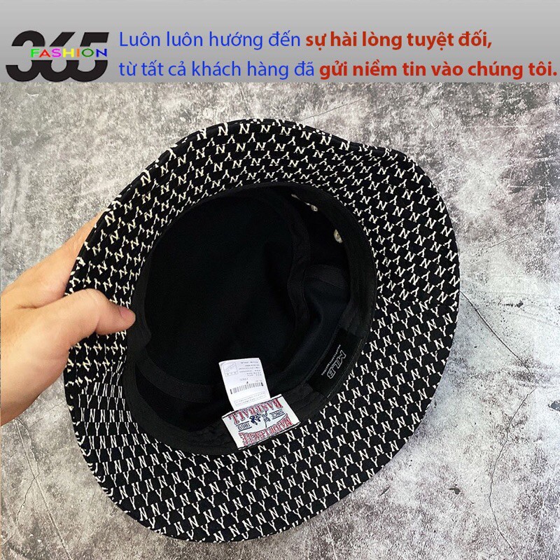 ⭐️Hàng Xịn⭐️ Nón Bucket Màu Đen, Logo Thiêu Màu Kem - Giá Rẻ - Chất Lượng Chính Hãng N16