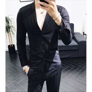sơ mi hàn quốc cổ vest hàn quốc
