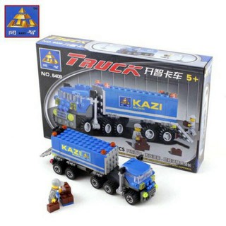 Lắp ráp kazi xe tải xanh 163 pcs