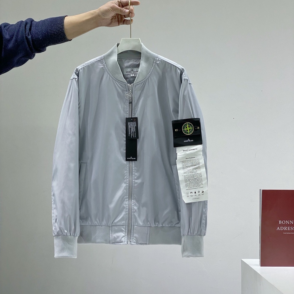 Áo Khoác Bóng Chày Có Đệm Cổ Điển Thoải Mái Chống Thấm Nước Size S-2XL Cho Nam