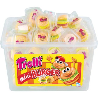 [RẺ VÔ ĐỊCH] Kẹo dẻo Trolli mini burger 600g của Đức
