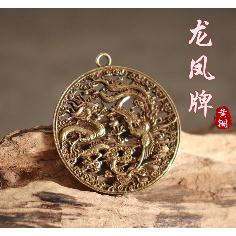 Mặt Dây Chuyền Hình Tượng Phật Bằng Đồng Thau Nguyên Chất