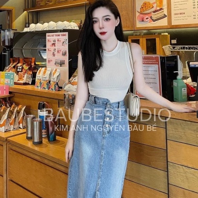 Áo thun tăm 3 lỗ croptop cổ tròn dáng ôm bozip nữ Flashsaleshop 👉 Phông trơn croptop sát nách nữ