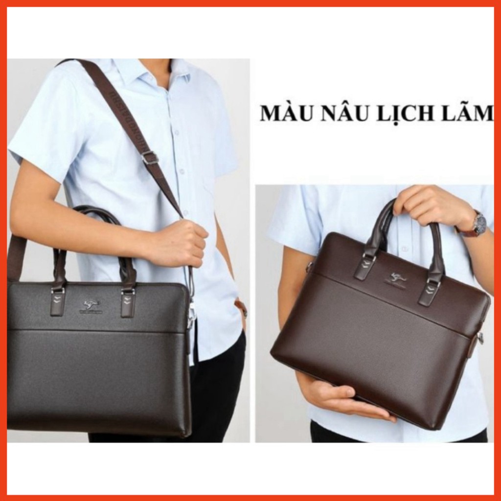 ❤️𝙁𝙍𝙀𝙀𝙎𝙃𝙄𝙋❤️ Cặp Công Sở Da Bò Cao Cấp TN258 | BigBuy360 - bigbuy360.vn