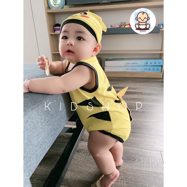 [HÀNG CAO CẤP] Bodysuit cho Bé - Bodychip - Bodymulien hình thú hình thú dễ thương - KIDSHOP (MADE IN VIETNAM)