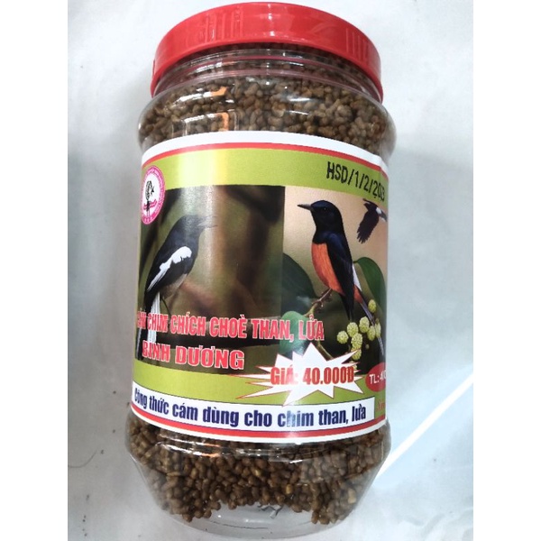 Cám chim chích chòe than lửa Bình Dương 400g