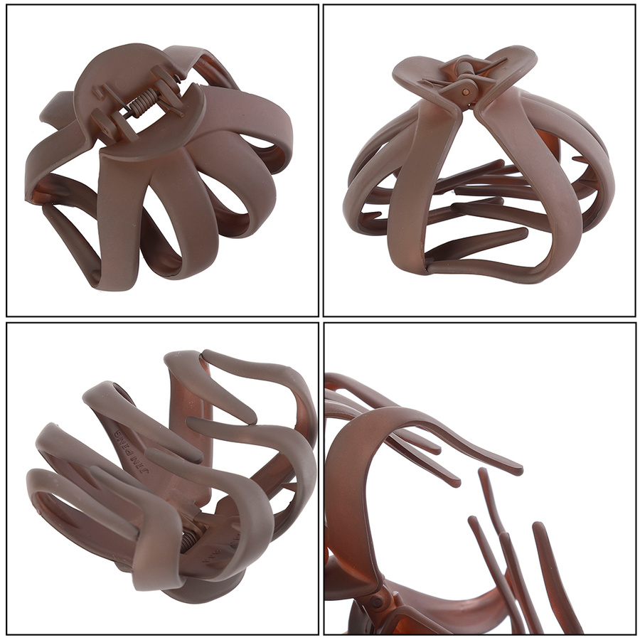 Kẹp tóc càng cua bằng nhựa đơn giản thời trang Hàn Quốc cho nữ