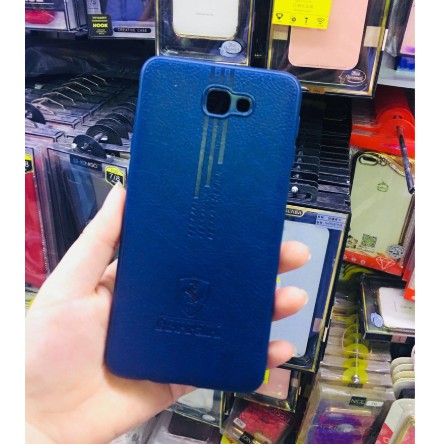 Ốp dẻo Giả da Ferrari Galaxy J7 Prime cao cấp ( Nâu, xanh )
