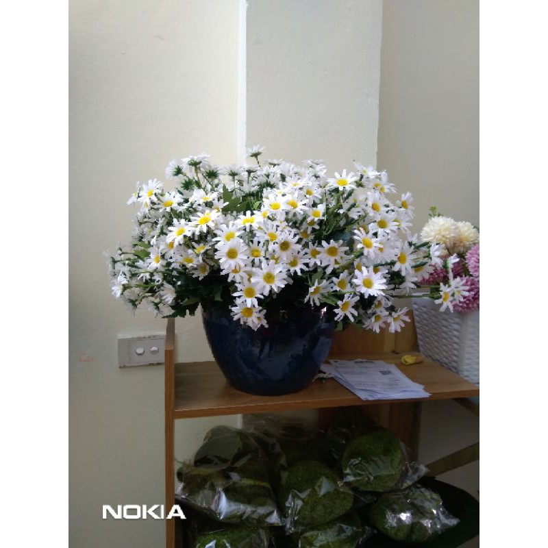 Hoa giả- Cúc hoạ mi hàng đẹp 24bông
