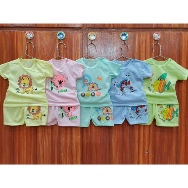 [ BÁN CHẠY ] Set 5 bộ cộc cotton cho bé