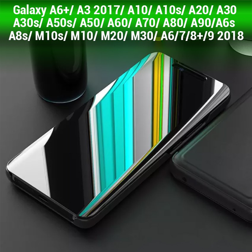 Bao da tráng gương cho Galaxy A3 2017/A10s/A10/M10/A20/A30/M10s/A30s/A50s/A50/A60/M40/A70/A80/A90/A6s/A8s/A6/A7/A8+/A9s