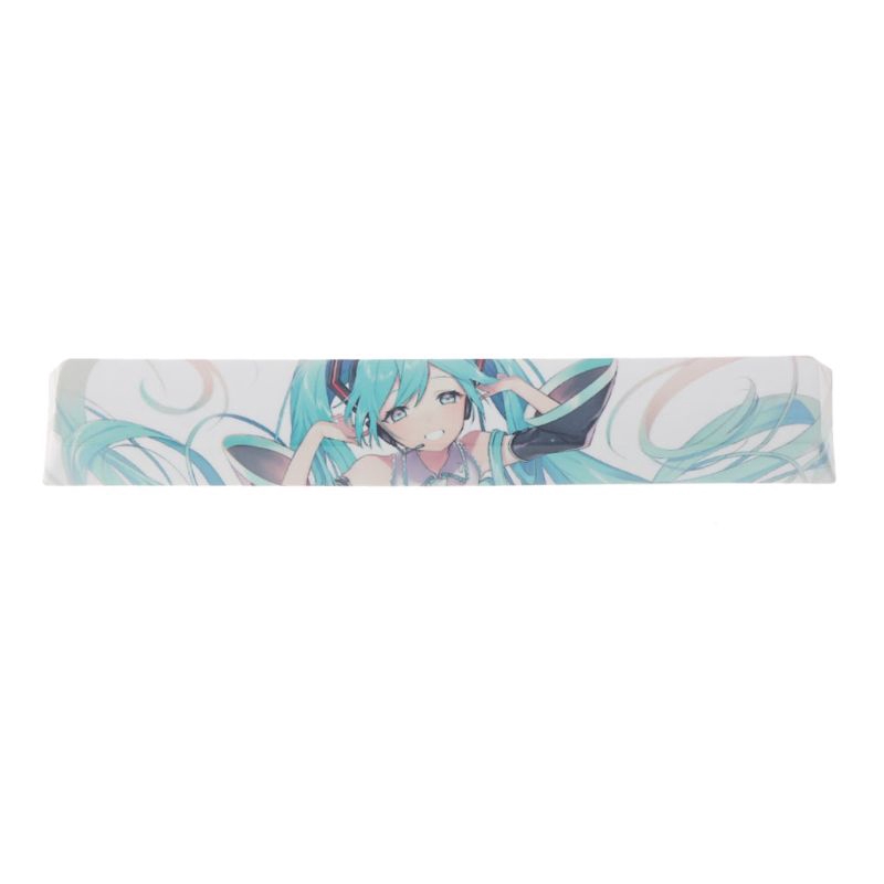 Nắp phím cách 5 mặt PBT 6.25U họa tiết hoạt hình Hatsune Miku