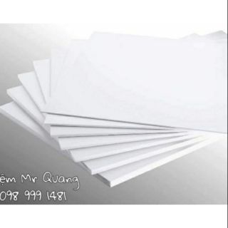 Bìa mô hình, bìa fomex trắng, nguyên liệu làm mô hình, nguyên liệu handmade