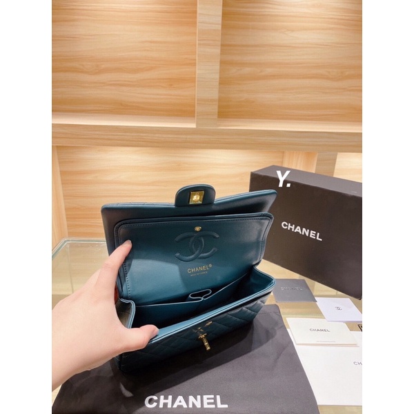 Túi xách Chánel Cf sz 25 chất da bò hàng order xưởng