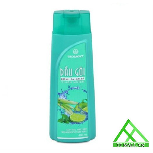 Dầu Gội Thorakao Chanh - Sả - Bạc Hà 400ml