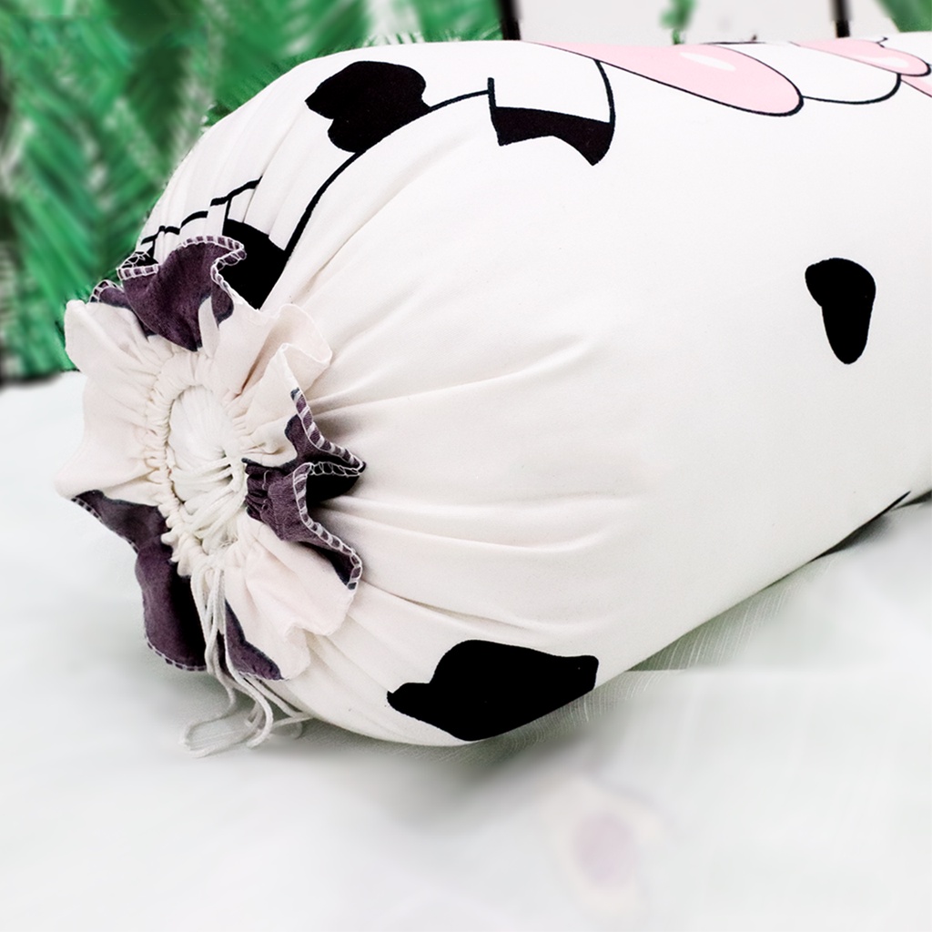 VỎ GỐI ÔM kích thước 35x105cm chất liệu poly cotton - Áo gối ôm siêu mềm mịn - Nguyet Bedding