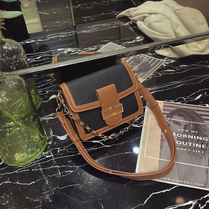 ORDER - TÚI MESSENGER FORM VUÔNG PHỐI MÀU CỰC XINH