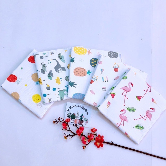 Lót đái chống thấm - xô cotton Mimi Kids