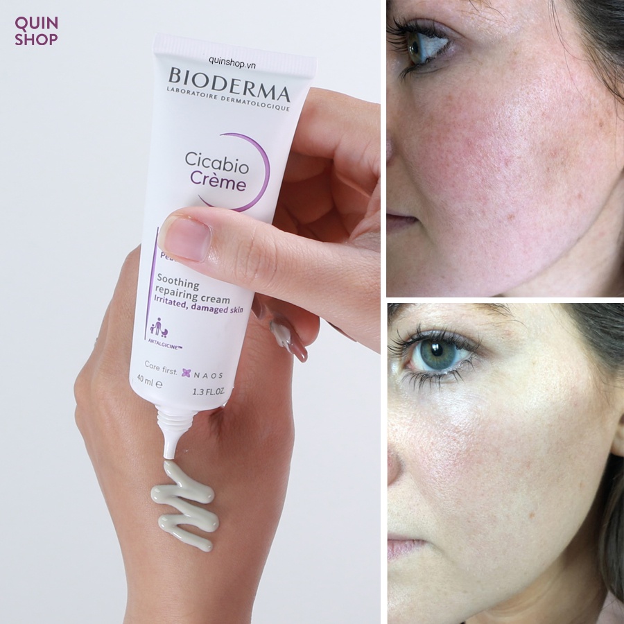 Kem Dưỡng Dịu Da Bioderma Laboratoire Dermatologique Cicabio Crème 40ml