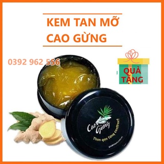 Kem tan mỡ cao gừng thiên nhiên chính hãng - Kem tan mỡ hiệu quảcho phụ nữ sau sinh