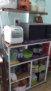 Kệ đa năng để lò vi sóng
