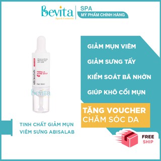 Tinh chất giảm mụn viêm Abisalab Perilla Acne Spot 10ml, serum giảm mụn viêm sưng Abisalab - Bevita