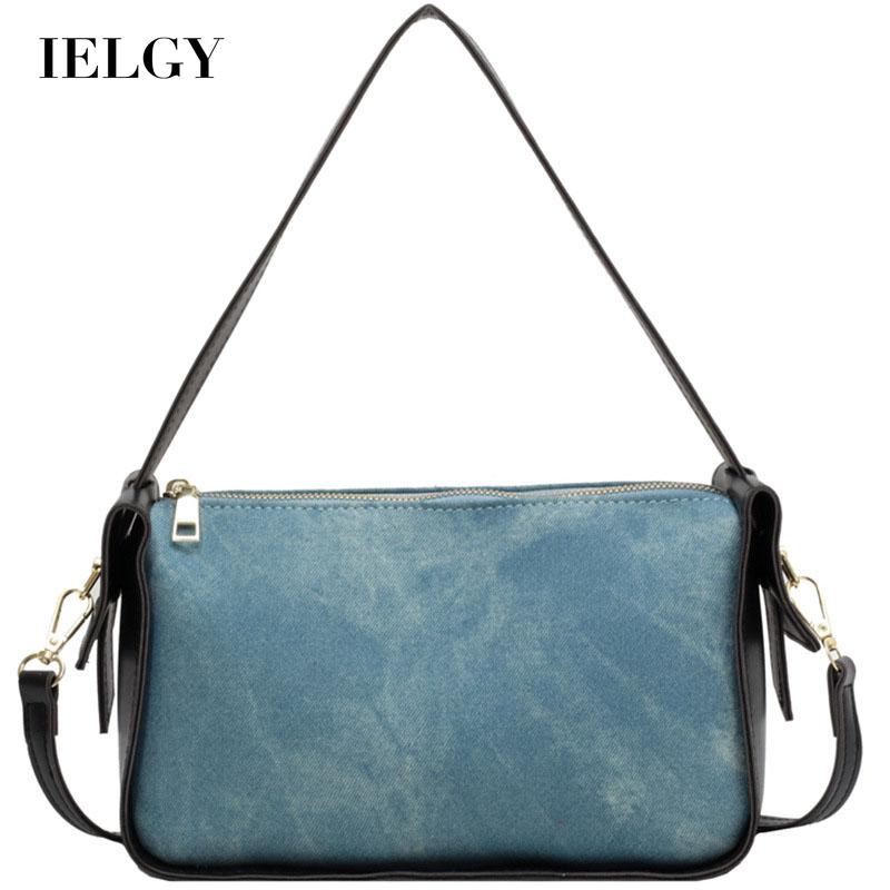 Túi Đeo Vai / Kẹp Nách Màu Sắc Tương Phản Thời Trang Cho Nữ