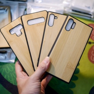 (Sẵn hàng VN) Ốp lưng Note 10 / Note 10 + / S10 + / Note 9 / Note 8 viền TPU lưng tre / gỗ / carbon / vải