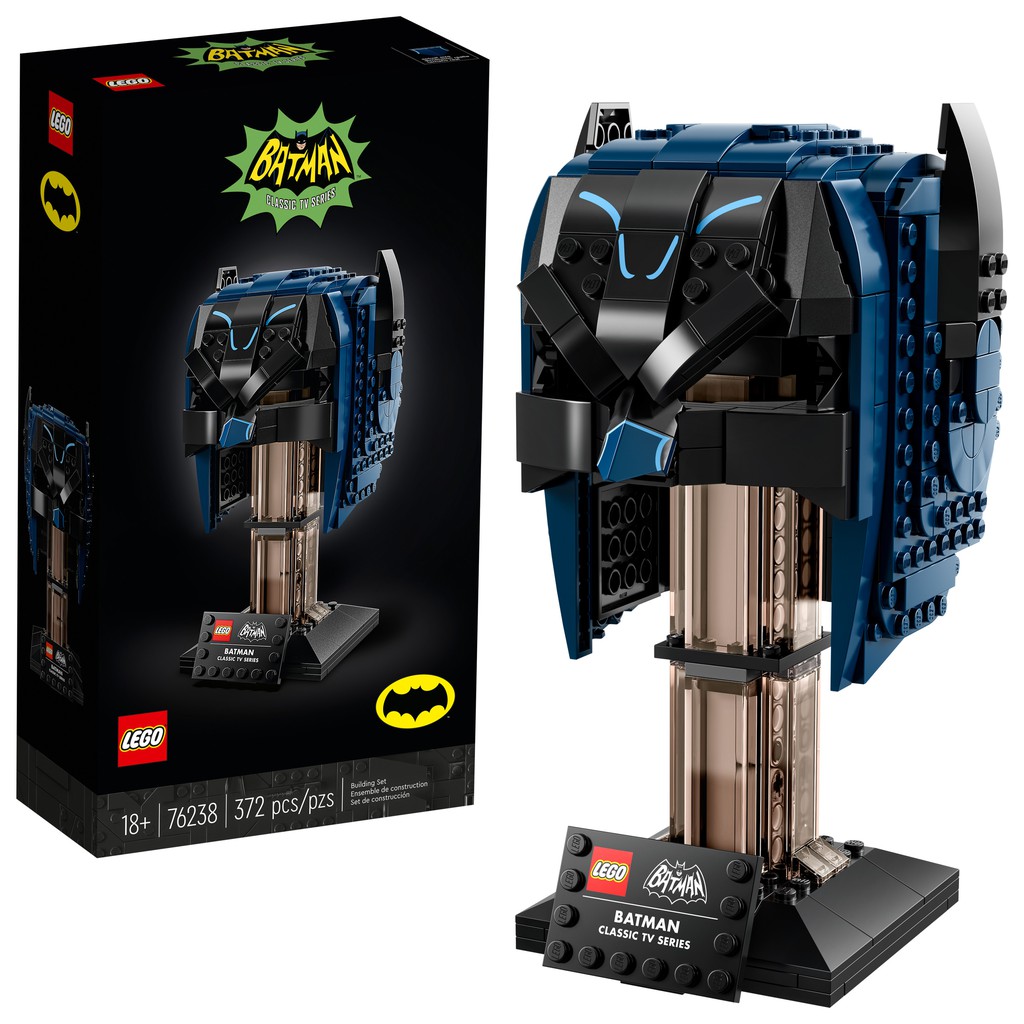 76238 Đồ chơi lắp ráp Iego DC Classic TV Series Batman™ Cowl - Đồ chơi xếp hình