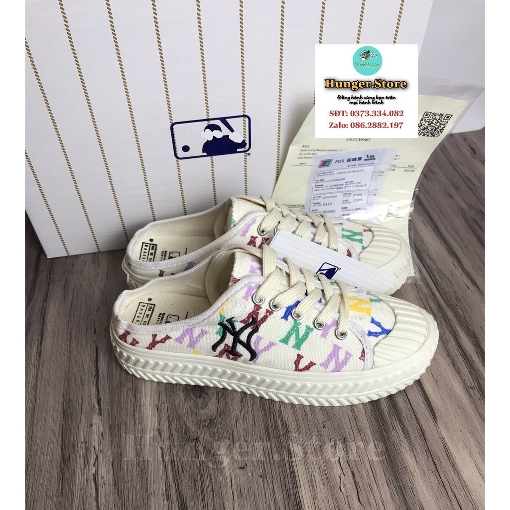 Giày Đạp Gót, Sục Ny, 𝐌𝐋𝐁 Đạp Gót Trắng full box - Hungerstore97 | BigBuy360 - bigbuy360.vn